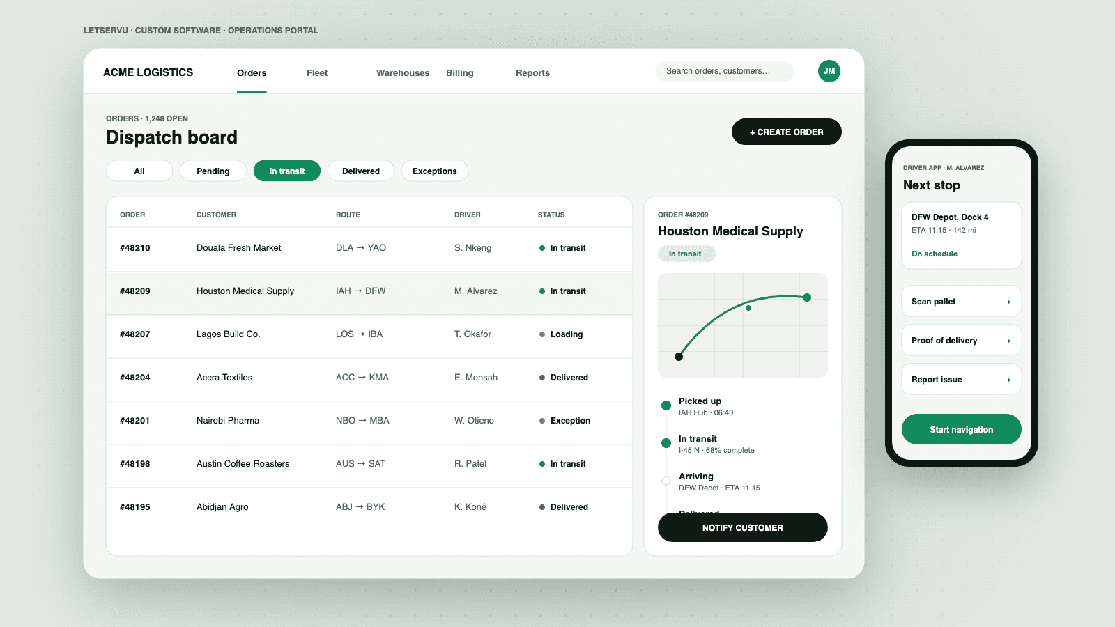 Product screenshot or UI mockup